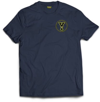 Navy Junglist Yardrock T Shirt Front Tee