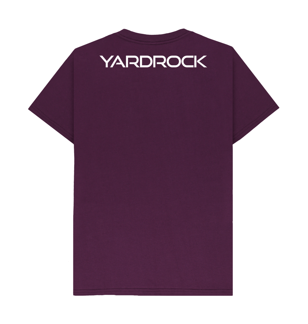 Purple Printed T-shirt Back