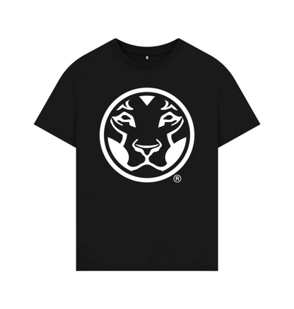 Black Yardrock Oversized Classic Lion Dark Tee