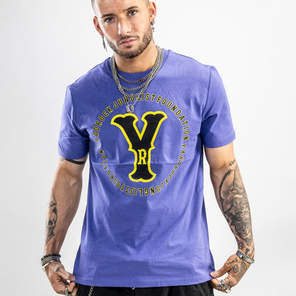 Classic old skool jungle purple t shirt