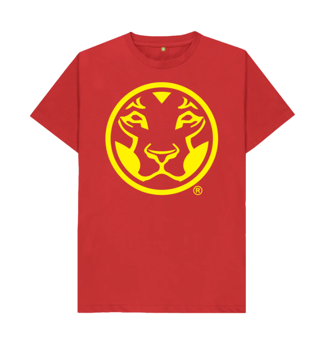 Red Yardrock Classics Yellow Lion Dark T-Shirt