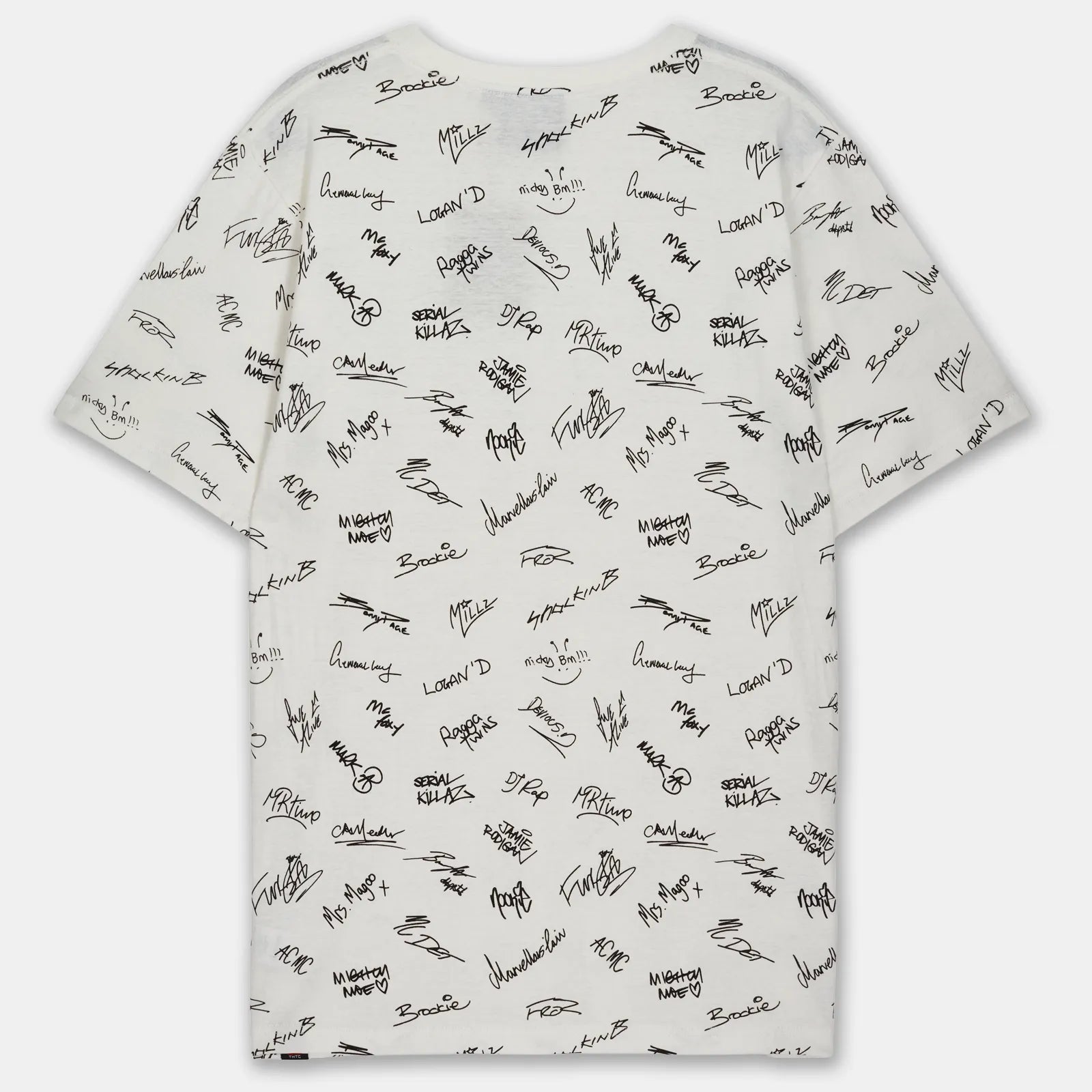 Junglist Network x THTC Legends Signature T-Shirt White