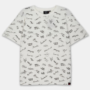 Junglist Network x THTC Legends Signature T-Shirt White
