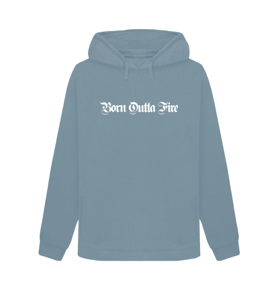 Stone Blue Born Outta Fire Women's Pullover Hoody