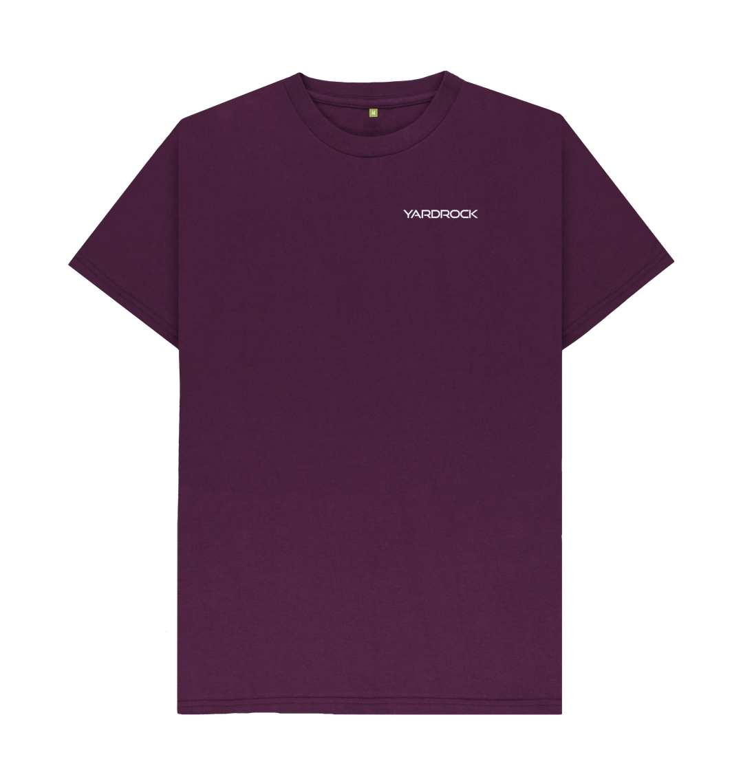 Purple Printed T-shirt Front