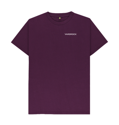 Purple Printed T-shirt Front