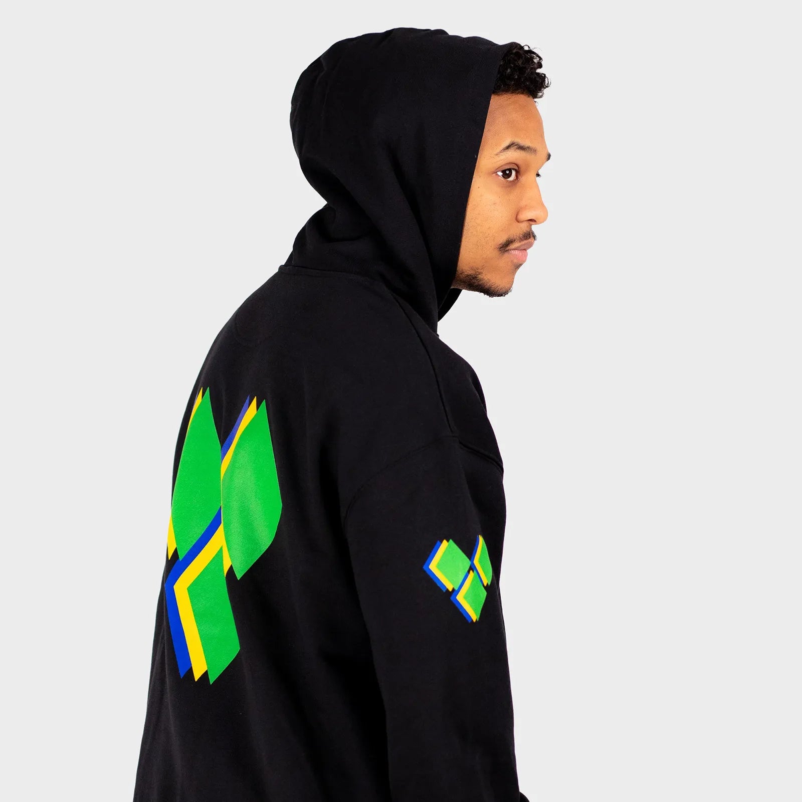 Black Vincey Diamonds Hoody