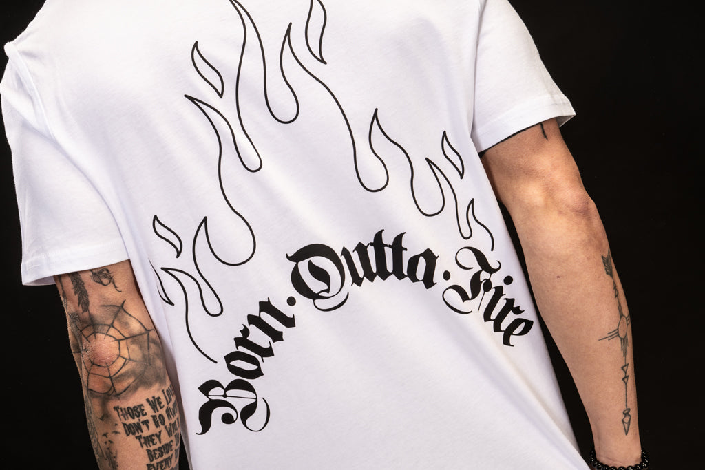 Ashen Glow T Shirt flame