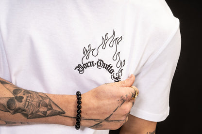 Ashen Glow T-Shirt front embroidery