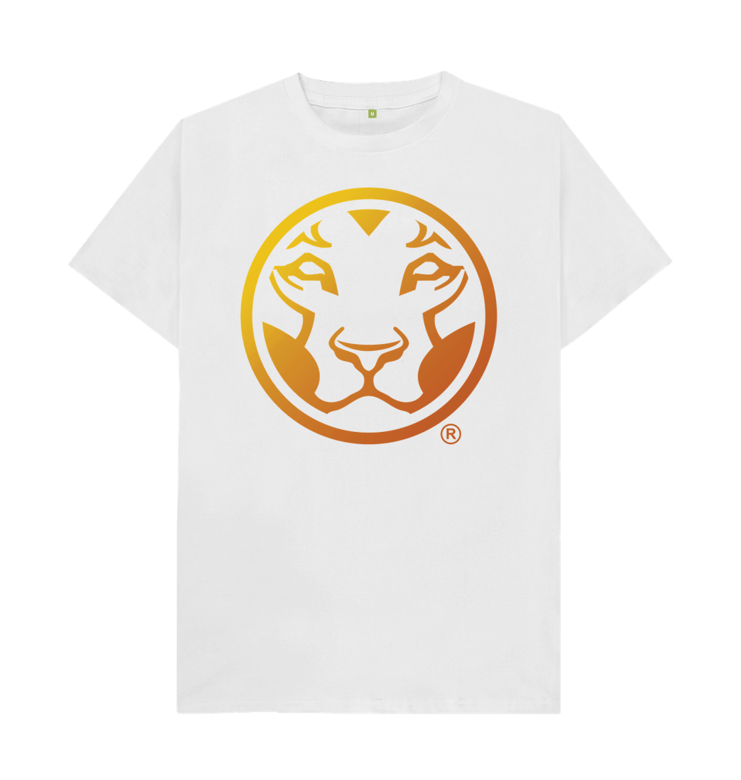 White Printed T-shirt Front