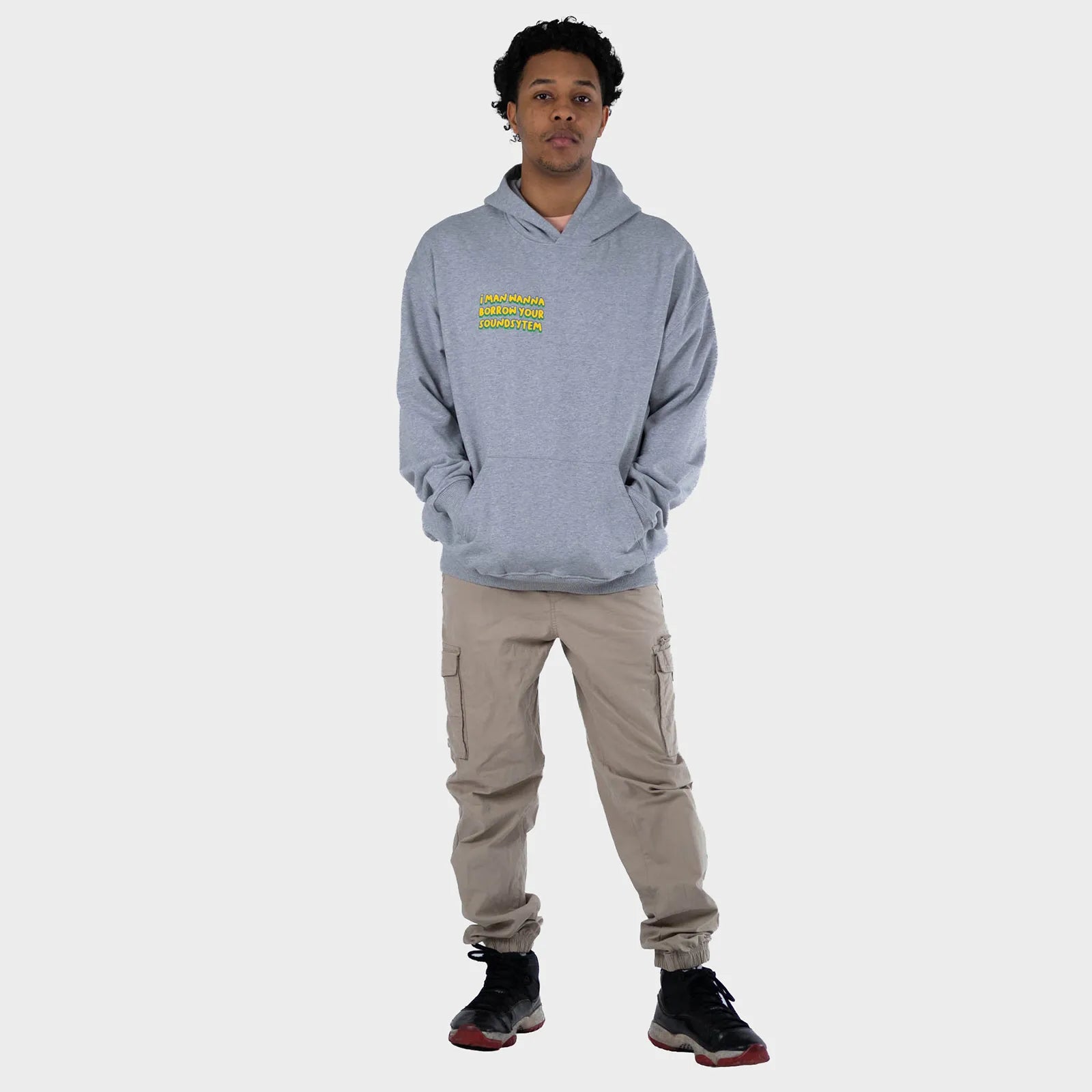 Babylon Grey Hoodie