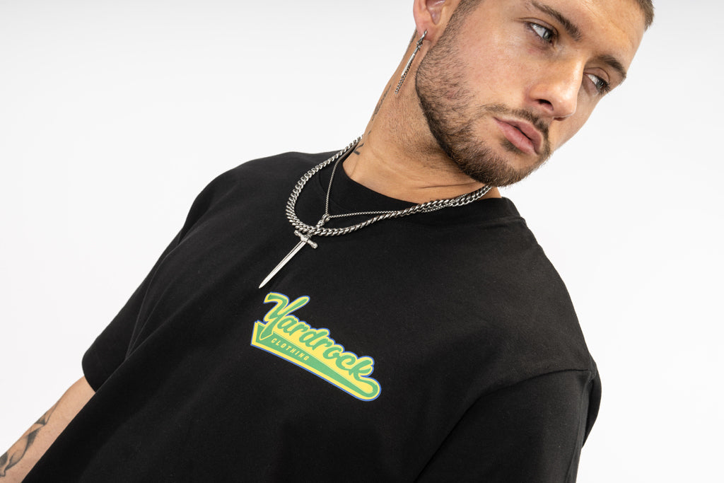 Yardrock Swoosh Design on Relaxed Fit T-Shirt