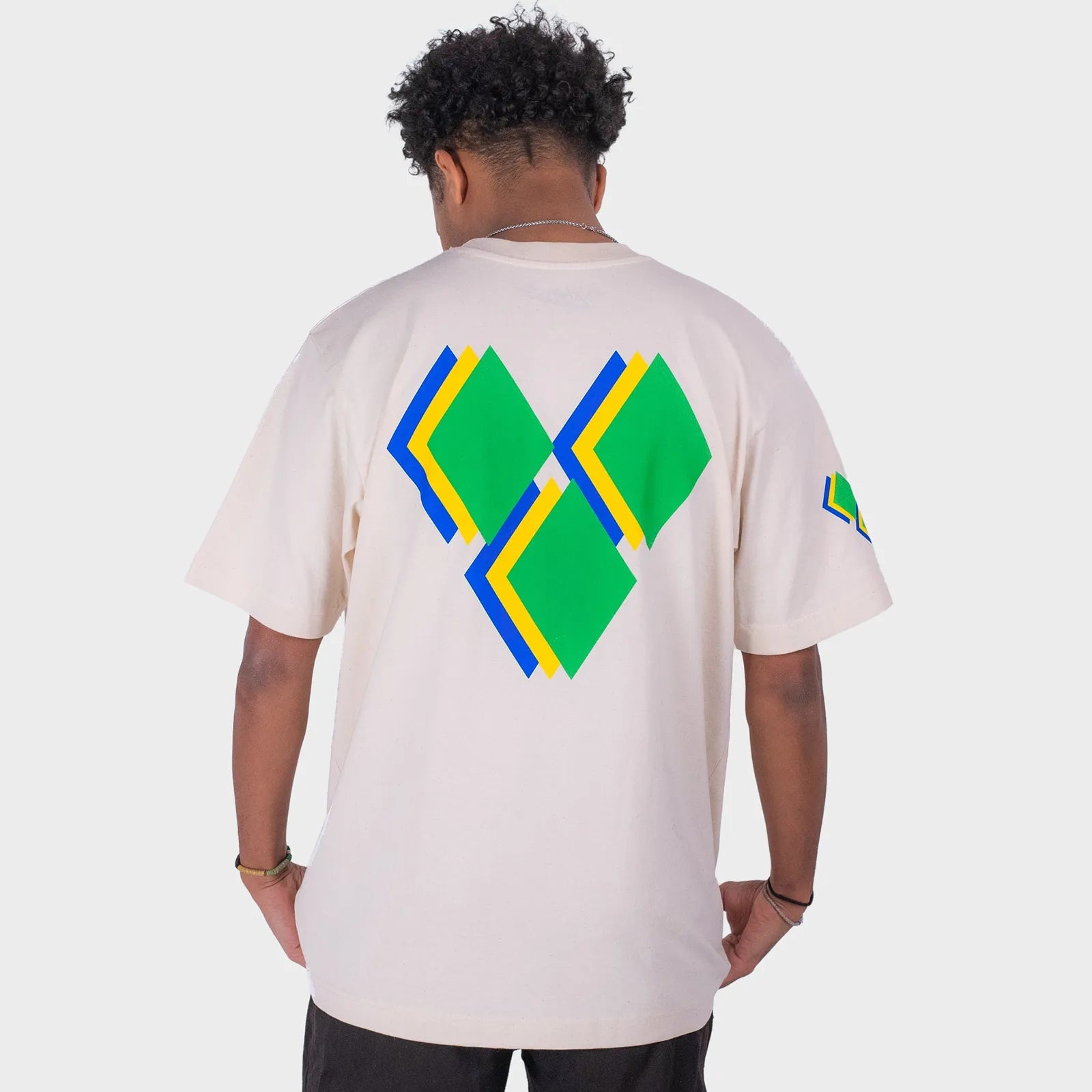 Diamond Vincey Relaxed Fit T-Shirt - Natural