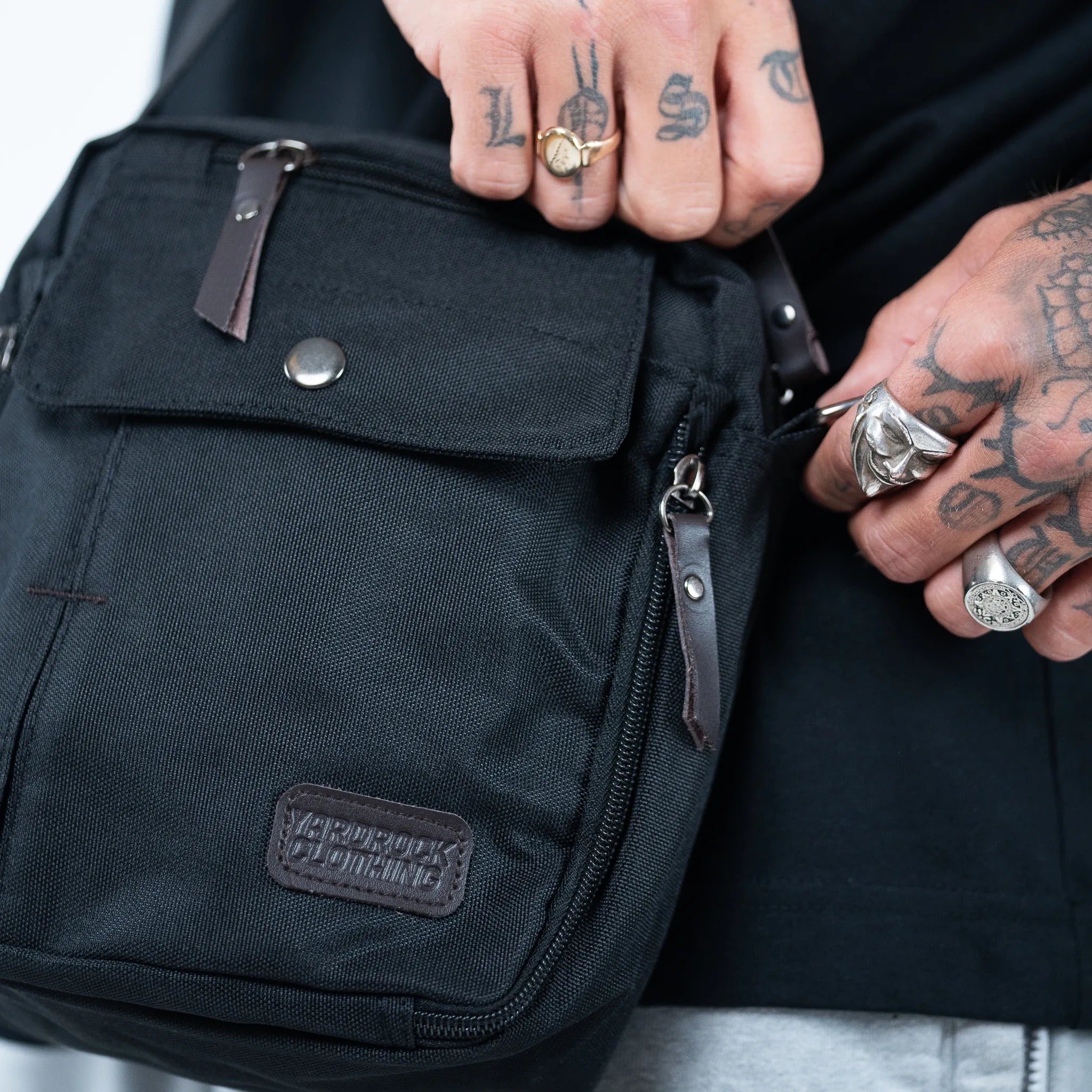 Yardrock X Born Outta Fire Cross Body Bag
