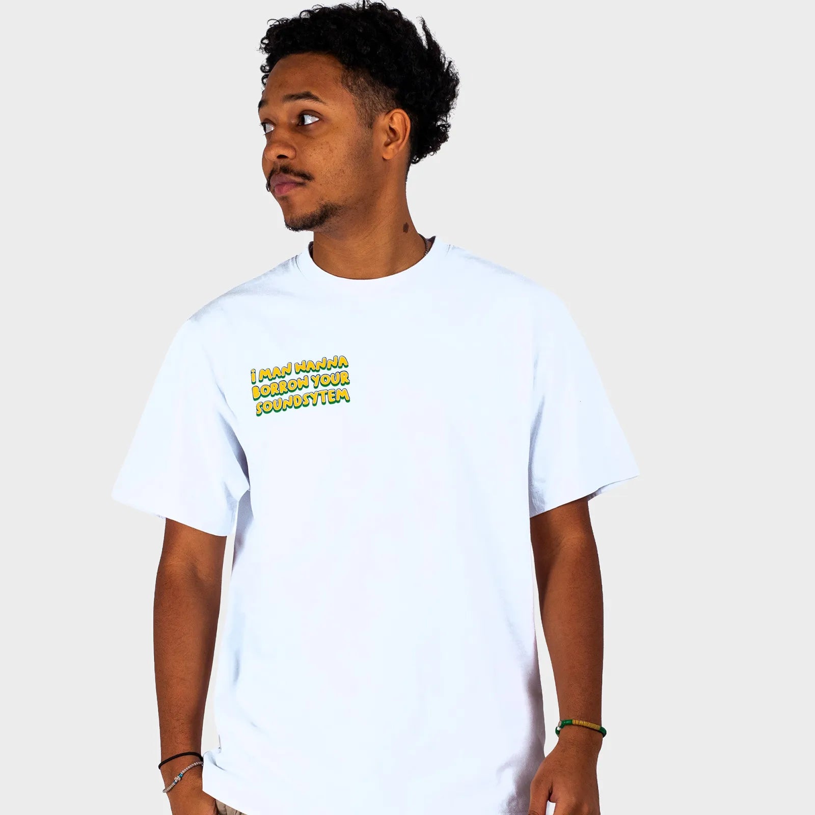 Babylon Relaxed Fit White T-Shirt