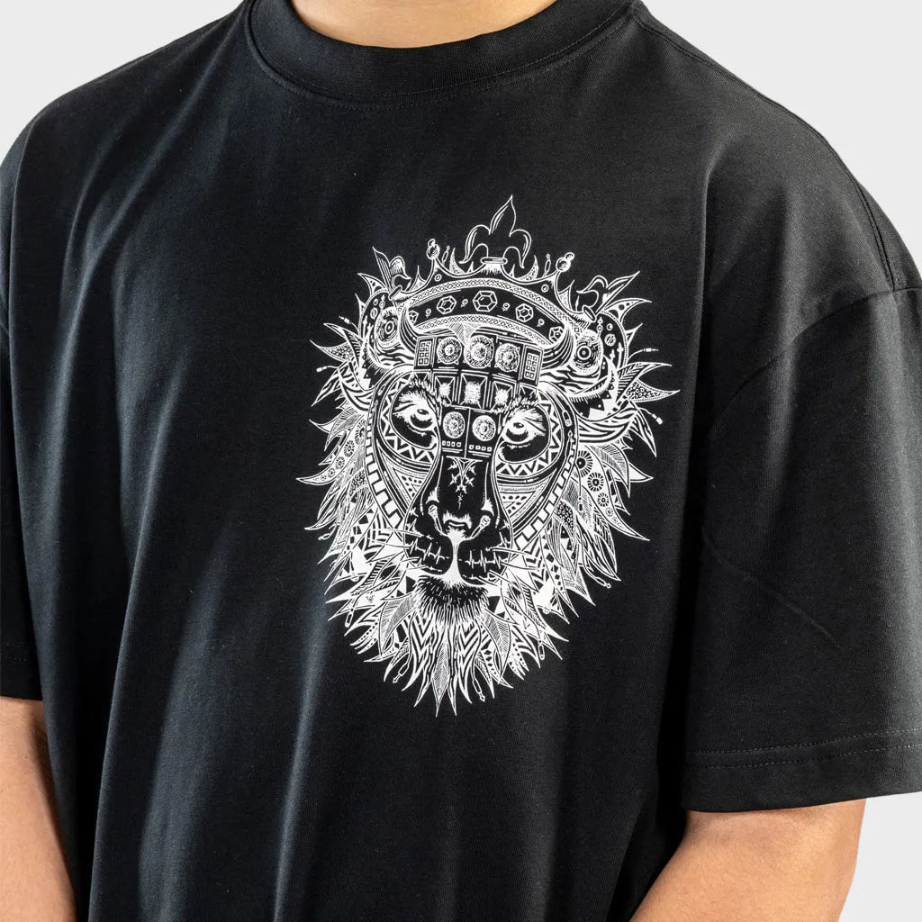 Oversized Black ROAR T-Shirt