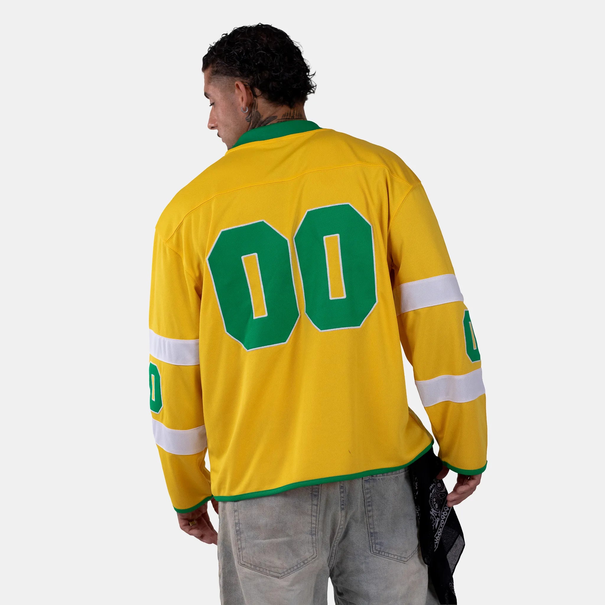 Yardrock Hockey Jersey - Yellow/Green