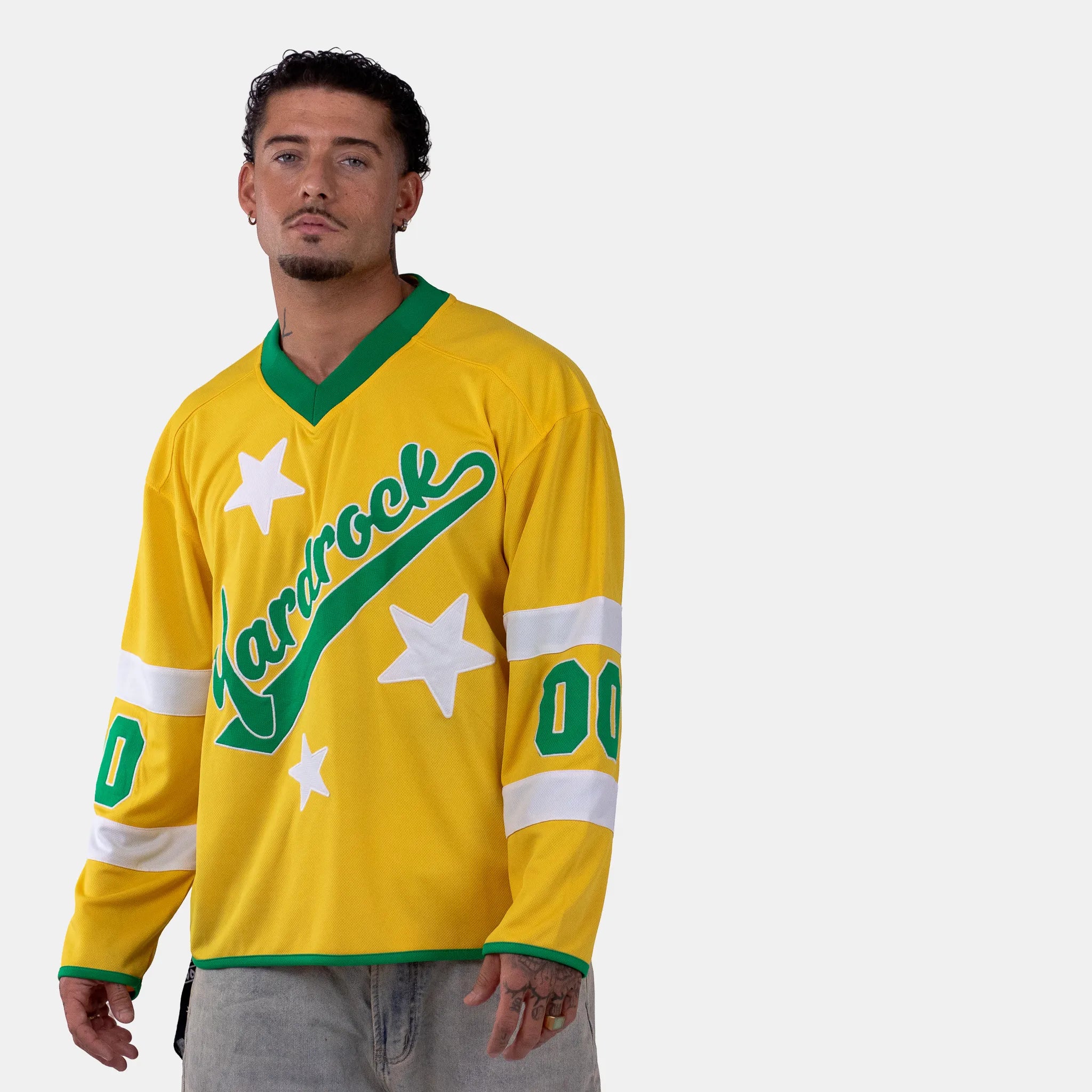 Yardrock Hockey Jersey - Yellow/Green