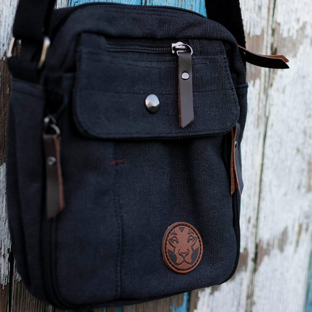 Black Canvas DJ Bag by Yardrock and Junglist Network