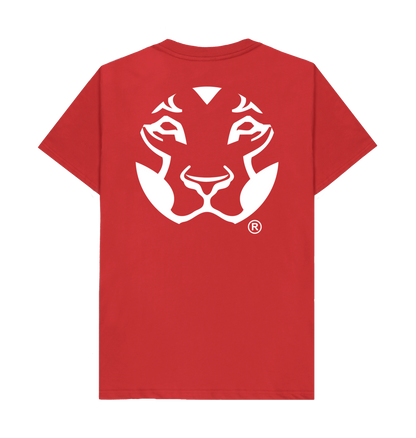 Red Printed T-shirt Back