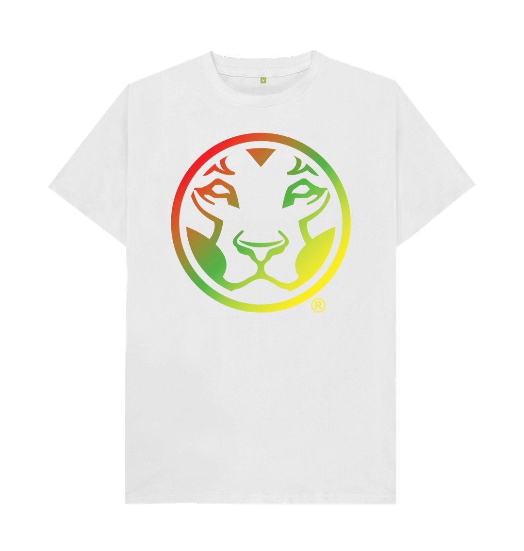 White Printed T-shirt Front
