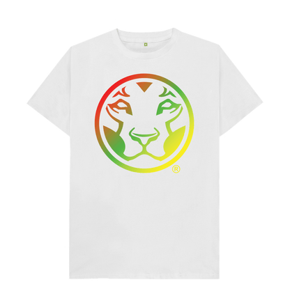 White Printed T-shirt Front